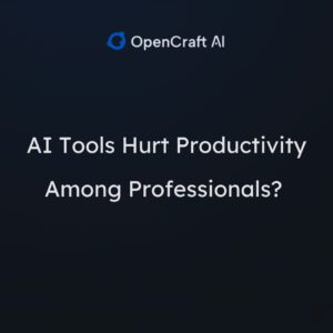 AI Tools Hurt Productivity Among Professionals?