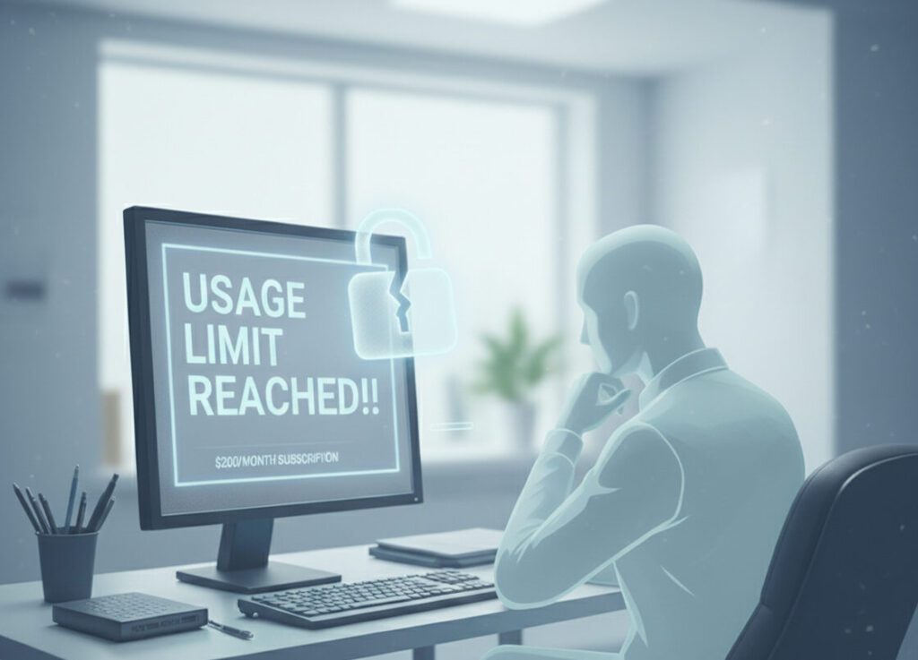 Hitting weekly usage limits that completely halt the work