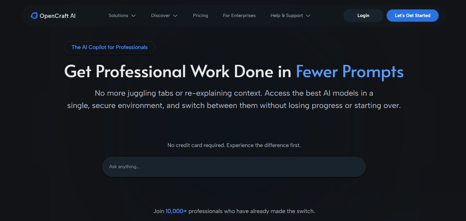 opencraft ai homepage