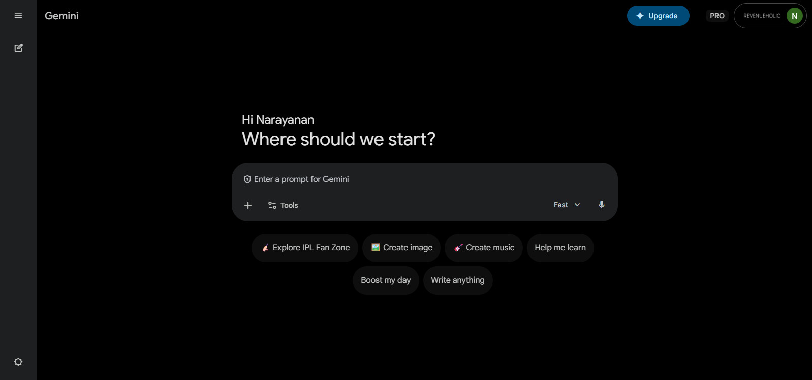 Gemini HomePage