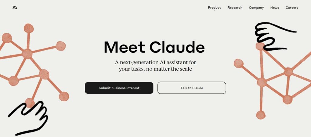 claude homepage