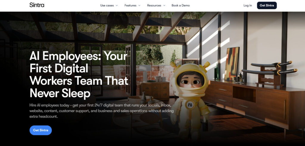 sintra ai homepage