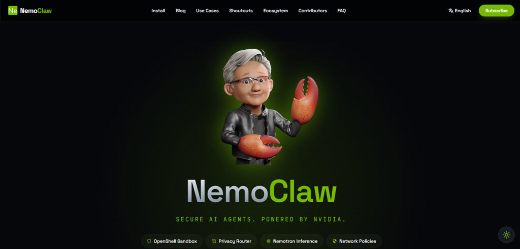 nemoclaw homepage
